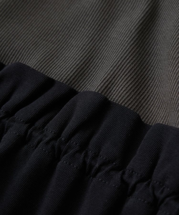 Green Parks「・SUGAR SPOON半袖リブドッキングワンピ」|ワンピース|