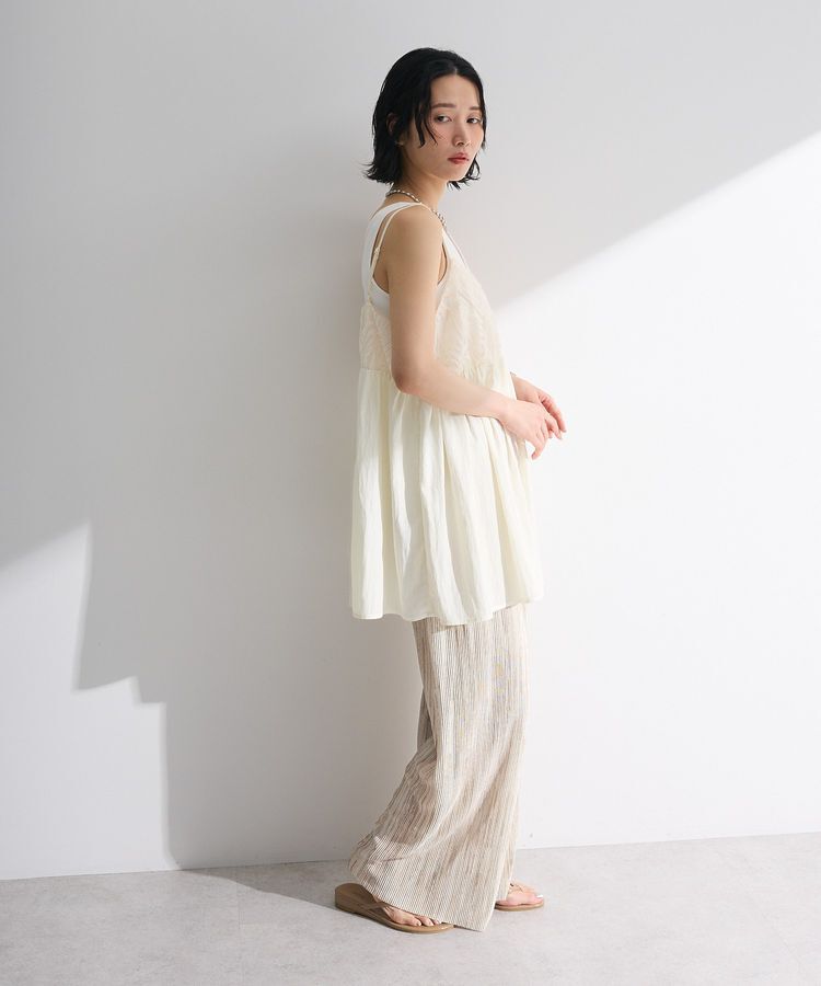 Green Parks「テープ刺繍ビスチェ」|キャミソール|