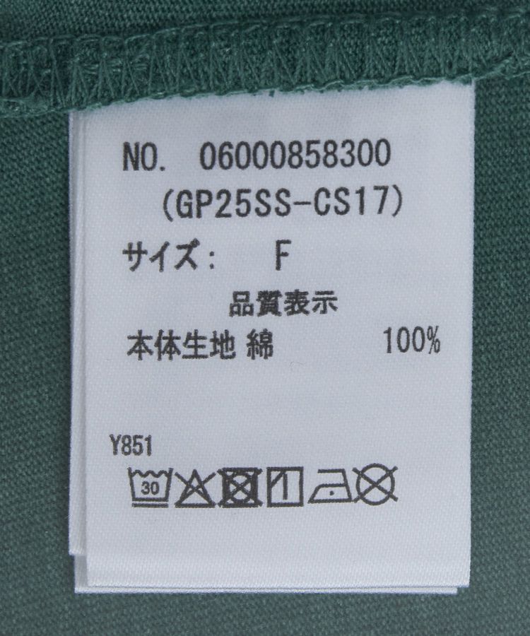 Green Parks「・DOUBLE FLAGS ピグメント切替ノースリTEE」|Tシャツ・カットソー|