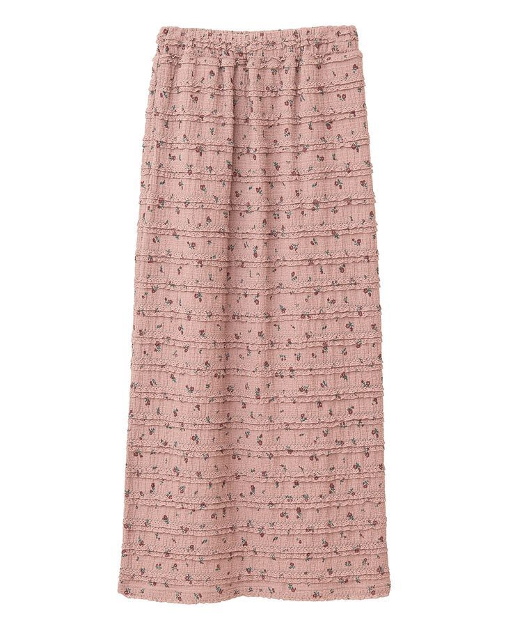 Green Parks「・SUGAR SPOON コバナレースフリルナロースカート」|タイト|