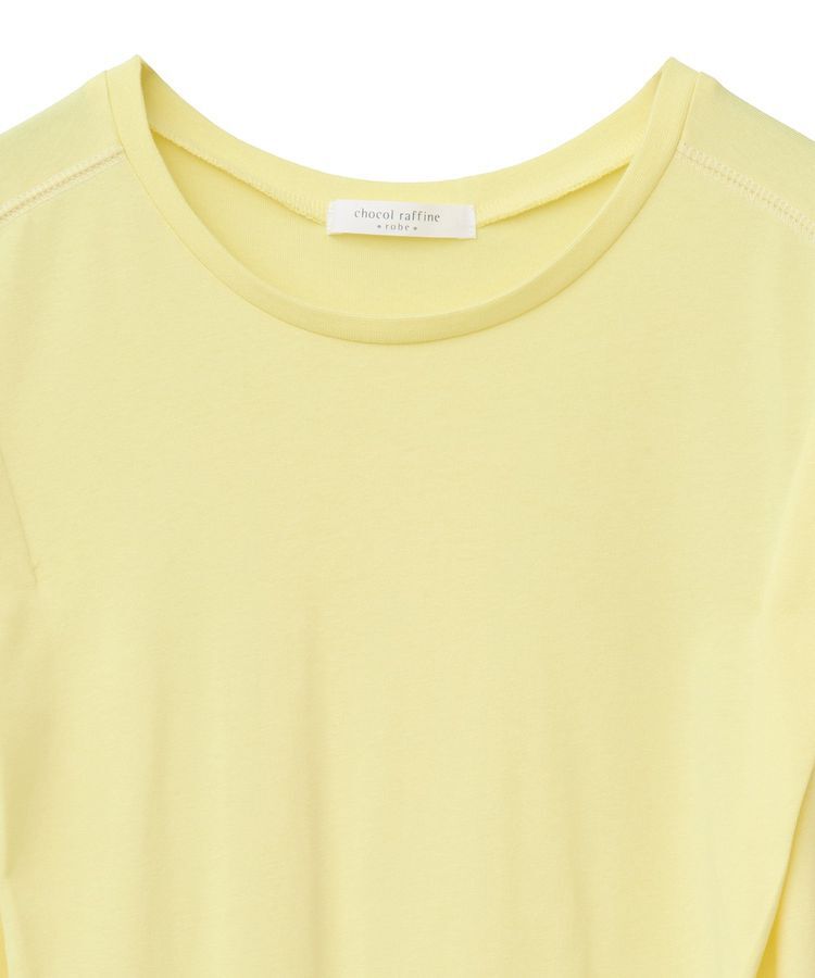 Green Parks「配色ステッチノースリーブチュニック」|チュニック|