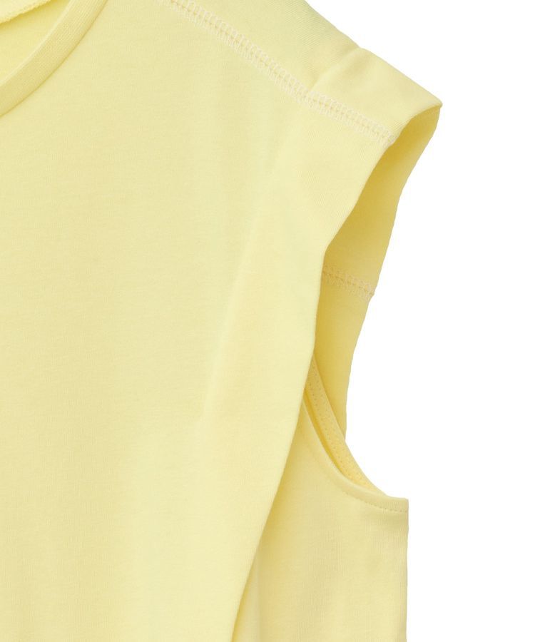 Green Parks「配色ステッチノースリーブチュニック」|チュニック|