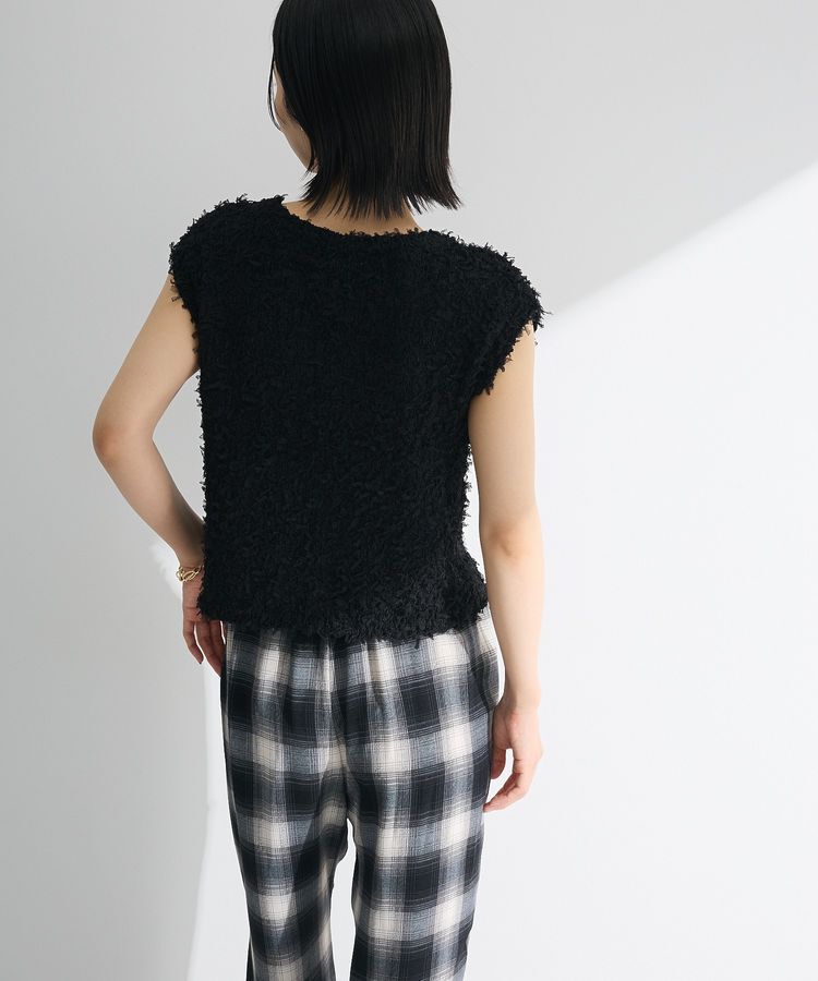 Green Parks「・swing by チュールヤーンプルオーバー」|ベスト・ジレ|