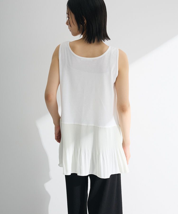 Green Parks「裾プリーツタンクトップ」|インナー|
