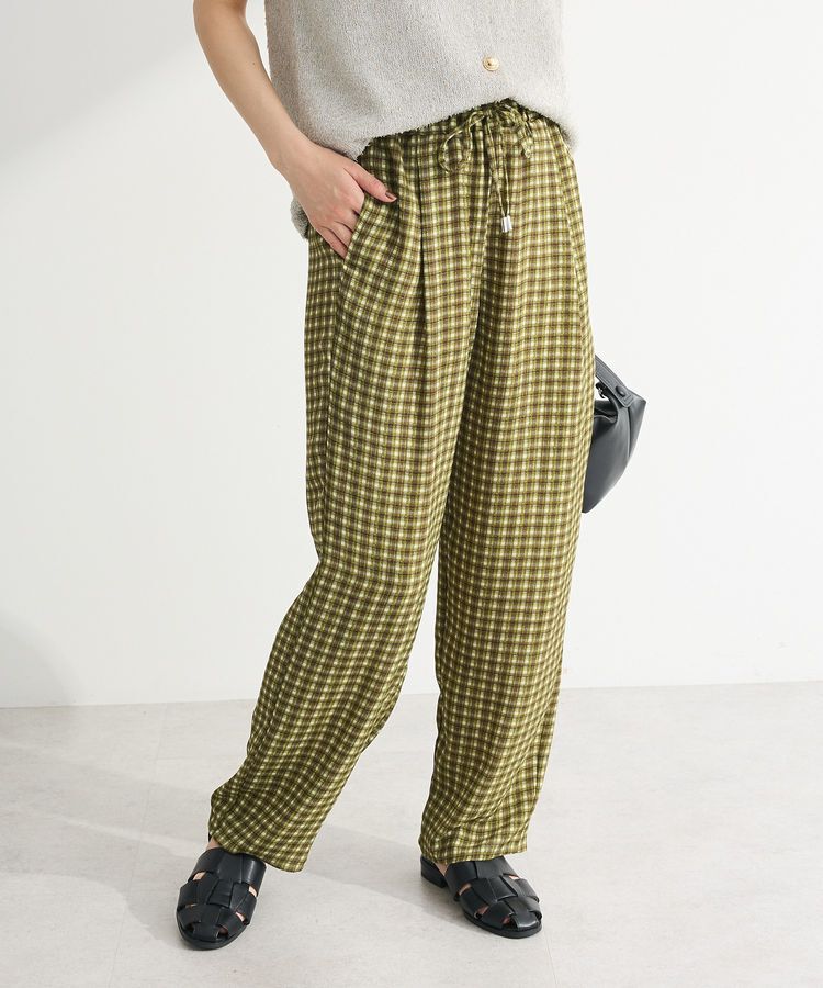 Green Parks「柄イージーパンツⅤ(テーパード)」|その他|Green