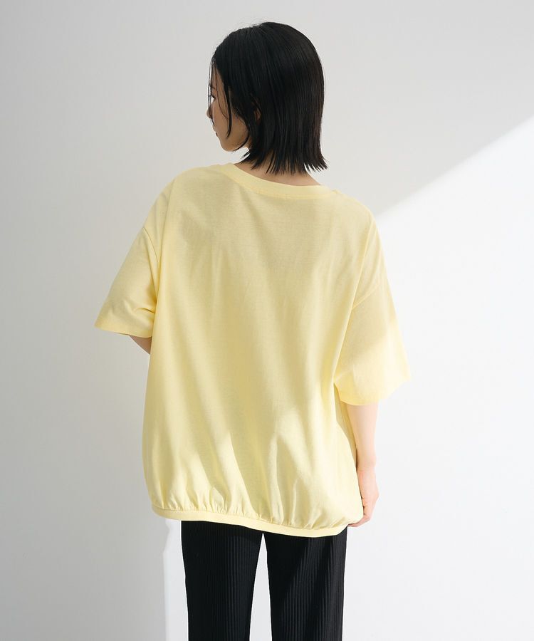 Green Parks「カレッジロゴ刺繍5分袖チュニック」|チュニック|