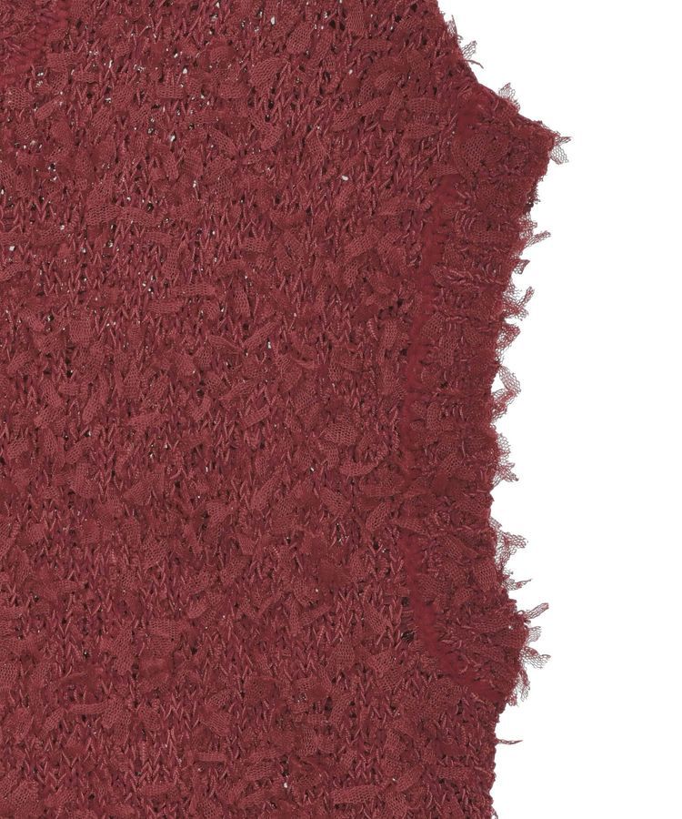 Green Parks「・swing by チュールヤーンワイドプルオーバー」|ベスト・ジレ|