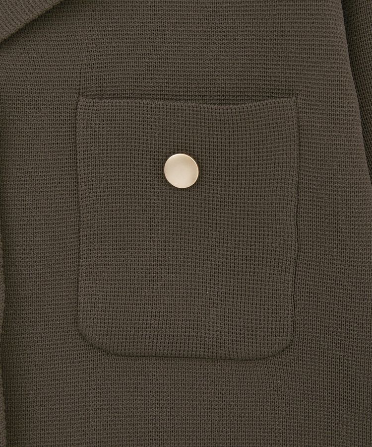 Green Parks「・swing by ニット開襟カーディガン」|カーディガン|