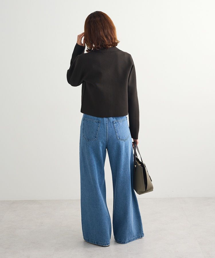 Green Parks「・swing by ニット開襟カーディガン」|カーディガン|