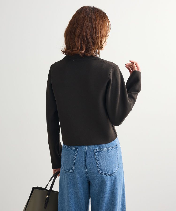 Green Parks「・swing by ニット開襟カーディガン」|カーディガン|