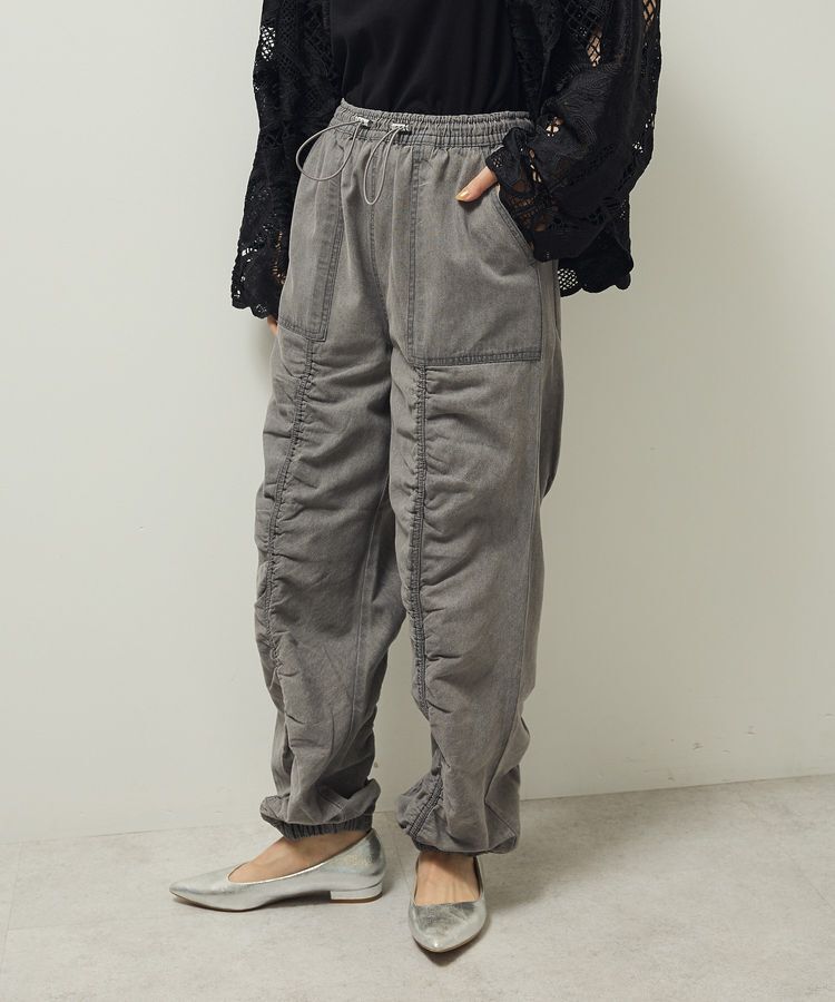 Green Parks「・SUGAR SPOON デニムギャザーパンツ」|デニム|