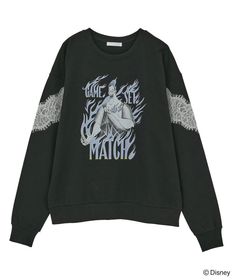 Green Parks「VILLAINS/レースドッキングプリントスウェット」|スウェット・ジャージ|