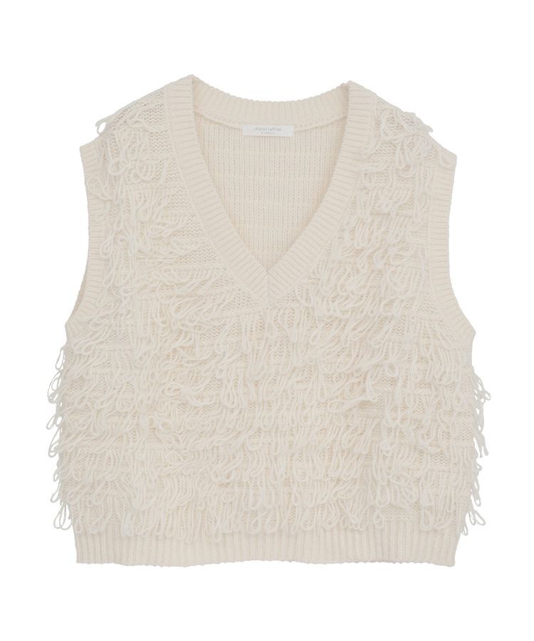 Green Parks「ループニットベスト」|ベスト・ジレ|