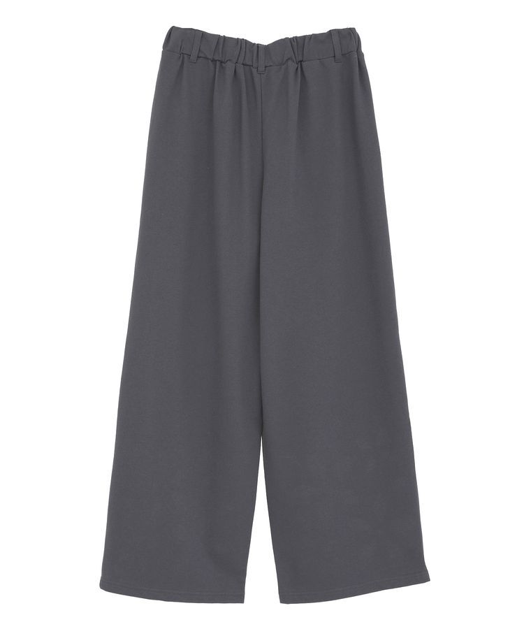 AnriettMusee「フラワーくり抜き刺繍スウェットワイドパンツ」|その他|