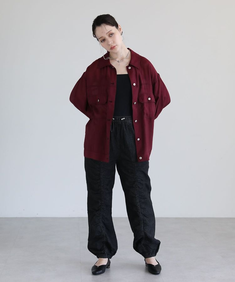 Green Parks「・ELENCARE DUE カラーステッチシアーGジャンⅡ」|テーラードジャケット|