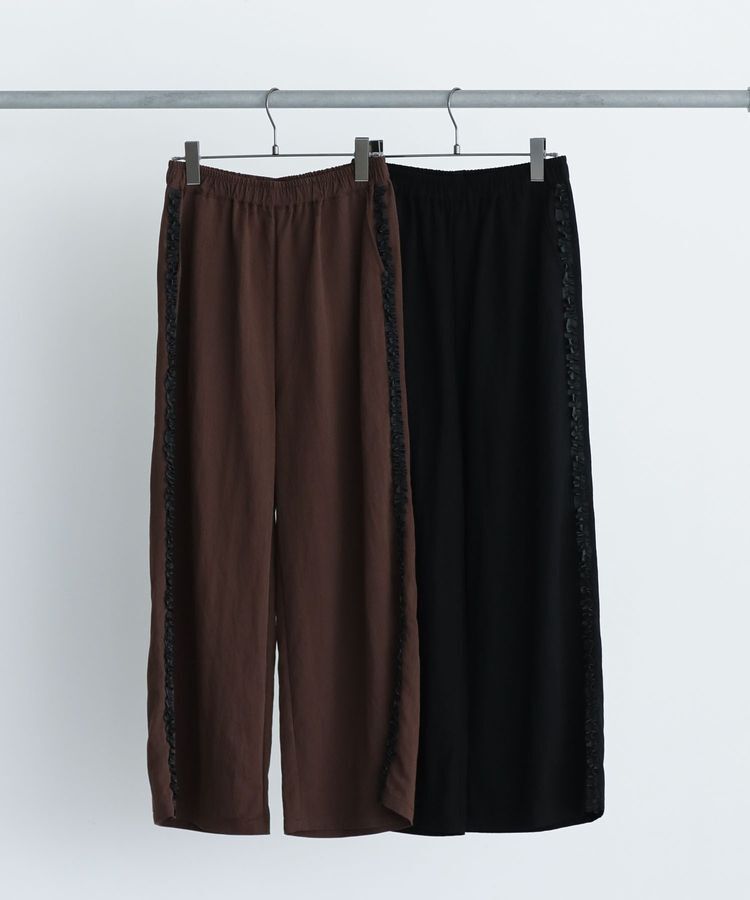 Green Parks「■ESCAR サイドミニフリルワイドパンツ」|その他|