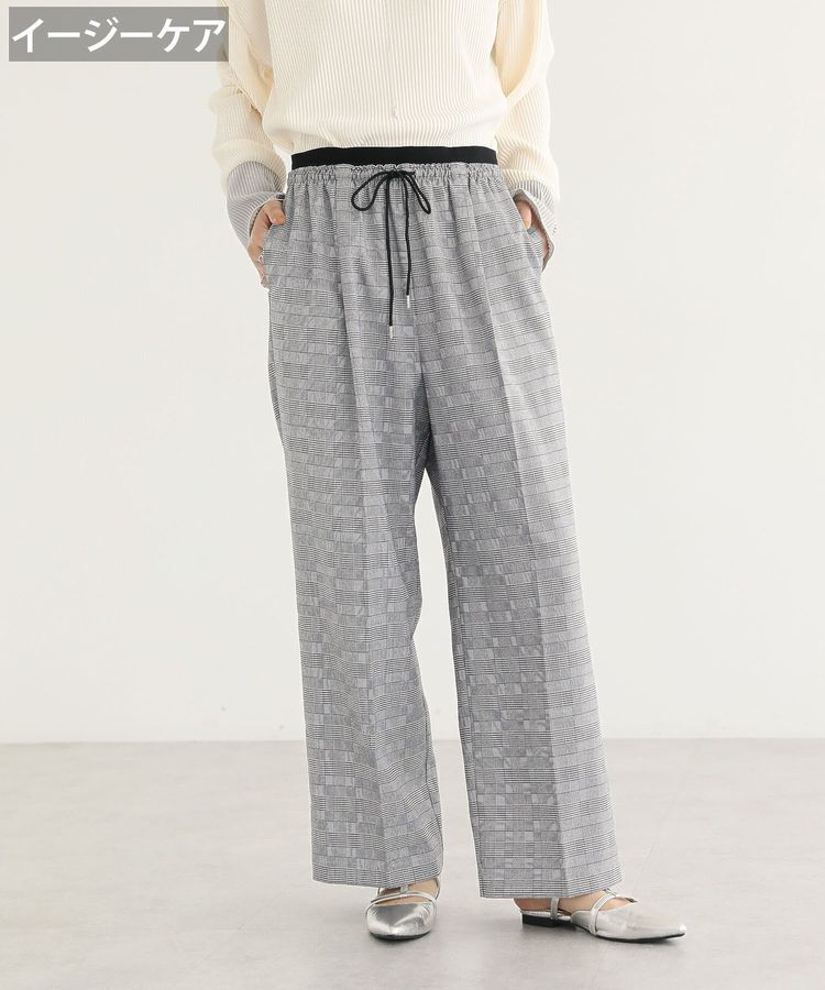 Green Parks「ウエストレイヤードワイドパンツ」|その他|Glen Check