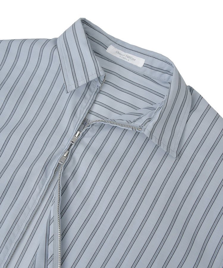 Green Parks「イージーケアアソートZIPシャツ」|シャツ・ブラウス|