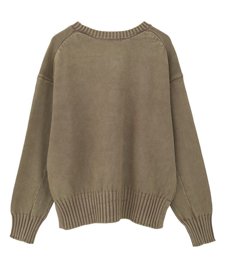 Green Parks「ピグメントニットプルオーバー」|ニット・セーター|