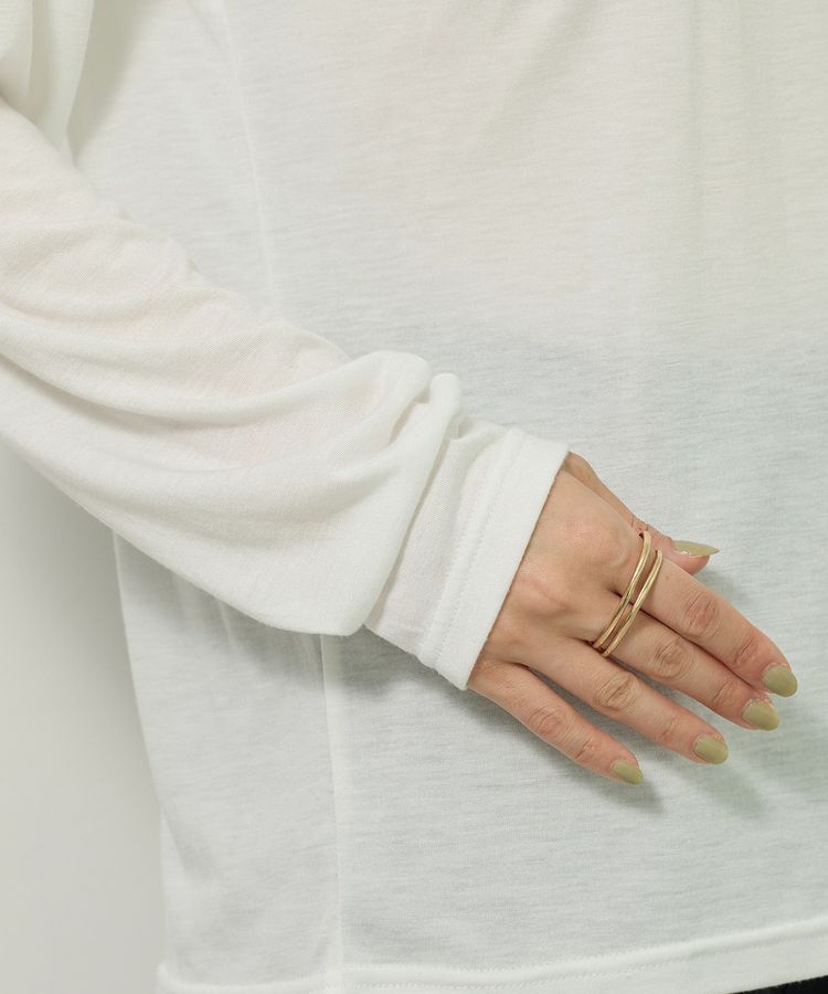 armonia「SET2点2wayシャーリングニット+インナー」|ニット・セーター|