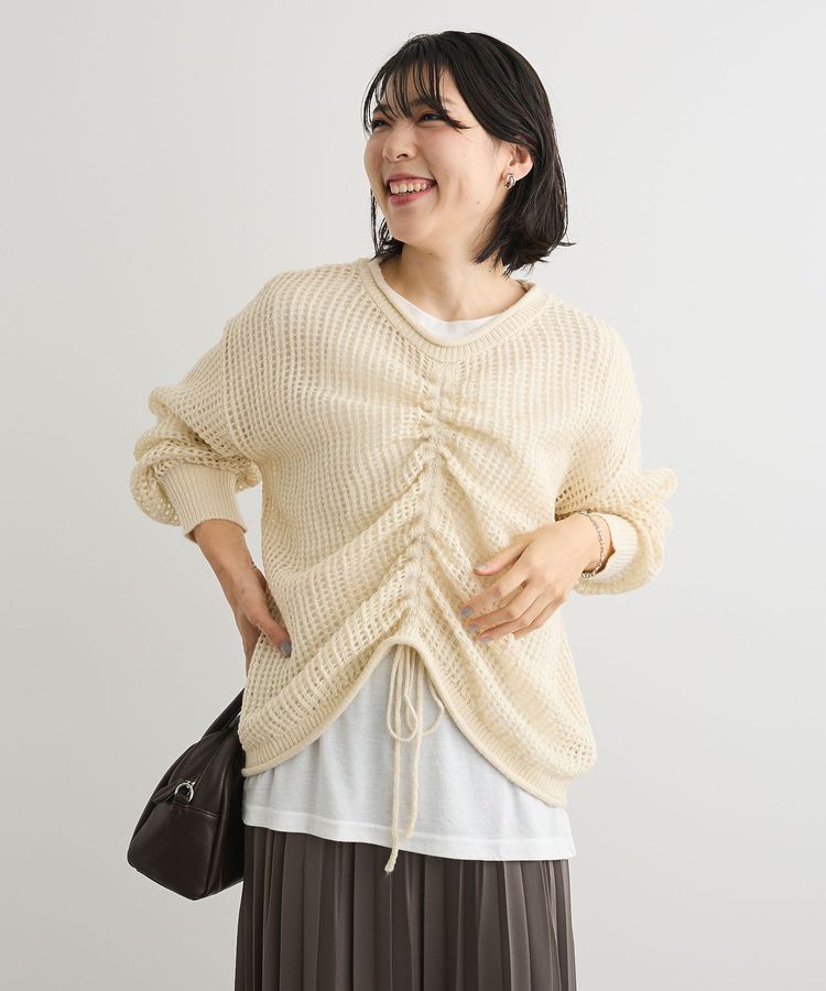 armonia「SET2点2wayシャーリングニット+インナー」|ニット・セーター|