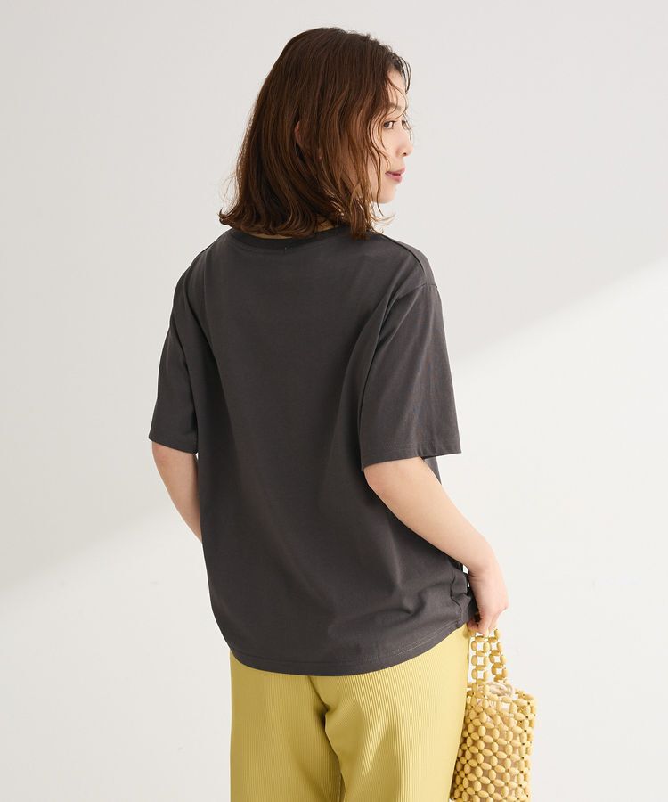 Green Parks「【適ON】箔プリントロゴTシャツ」|Tシャツ・カットソー|