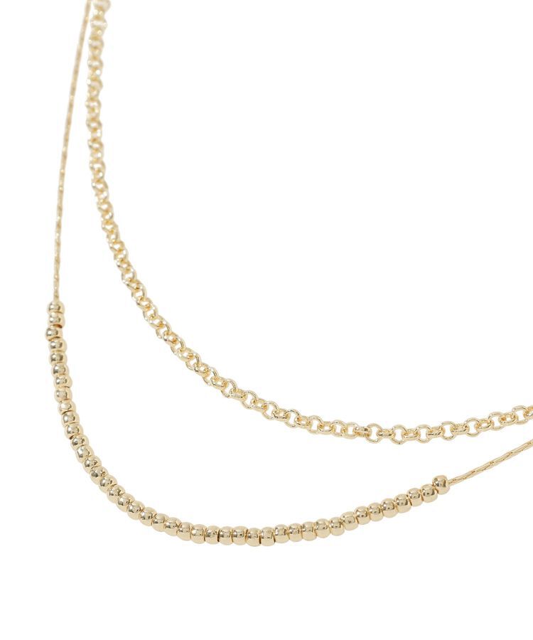 Green Parks「メタル2連ショートネックレス」|ネックレス|