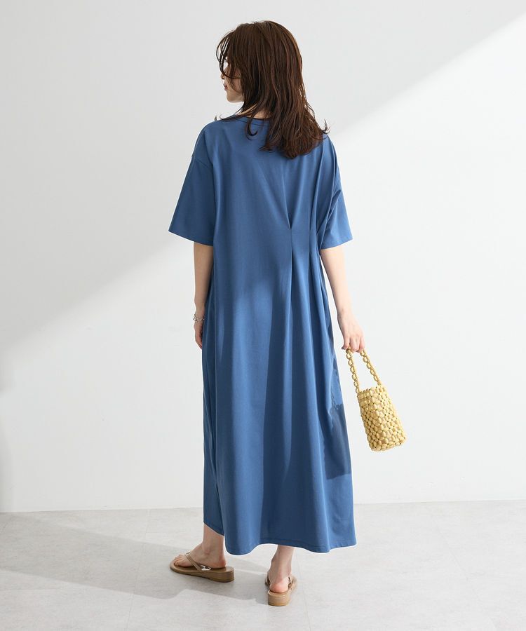 Green Parks「【適ON】半袖タックカットワンピース」|ワンピース|