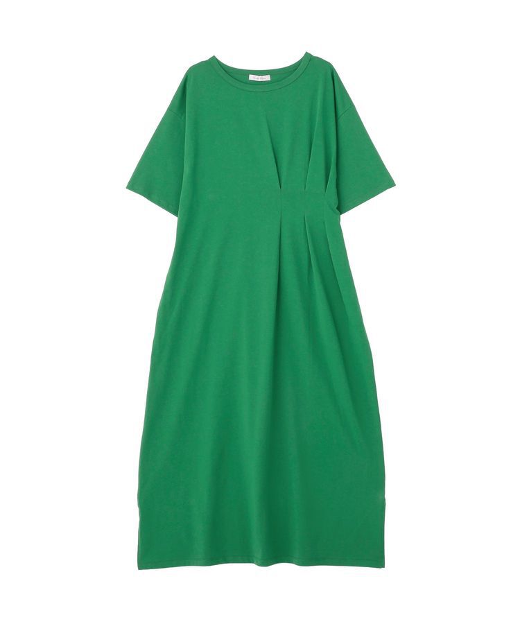 Green Parks「【適ON】半袖タックカットワンピース」|ワンピース|Green