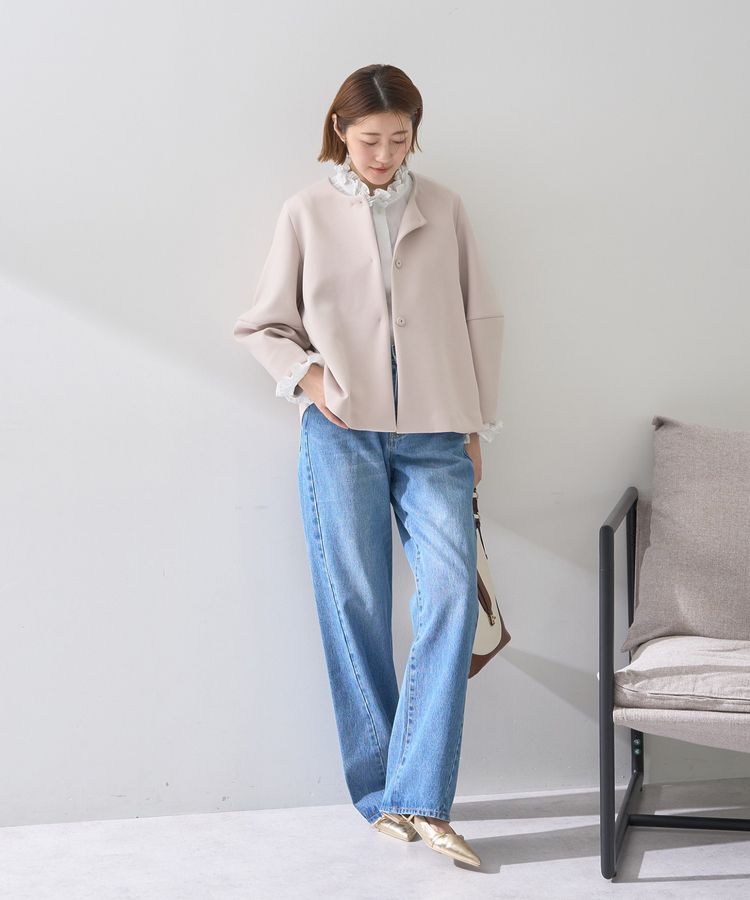 YECCA VECCA「ダンボールニットジャケット」|テーラードジャケット|