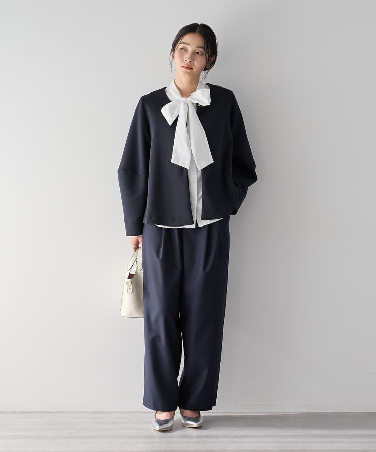 YECCA VECCA「ダンボールニットジャケット」|テーラードジャケット|