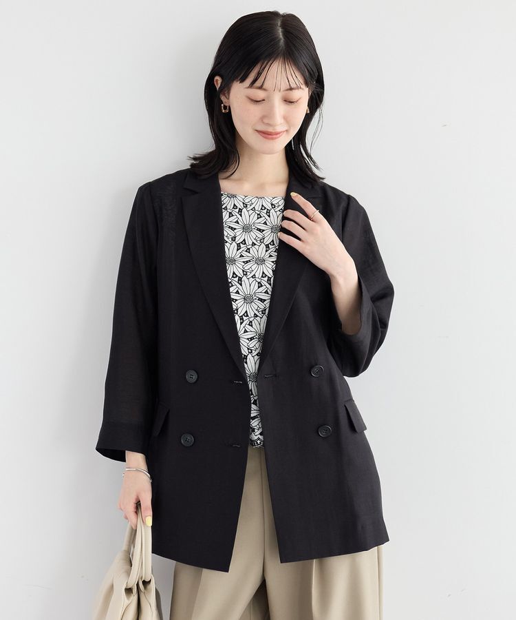 YECCA VECCA「シアーテーラードジャケット」|テーラードジャケット|