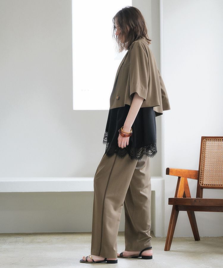 YECCA VECCA「2wayアシメデザインノースリーブブラウス」|シャツ・ブラウス|