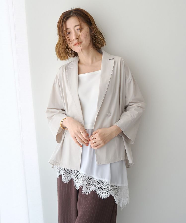 YECCA VECCA「2wayアシメデザインノースリーブブラウス」|シャツ・ブラウス|