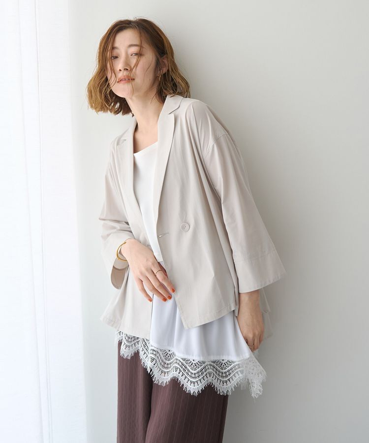 YECCA VECCA「2wayアシメデザインノースリーブブラウス」|シャツ・ブラウス|