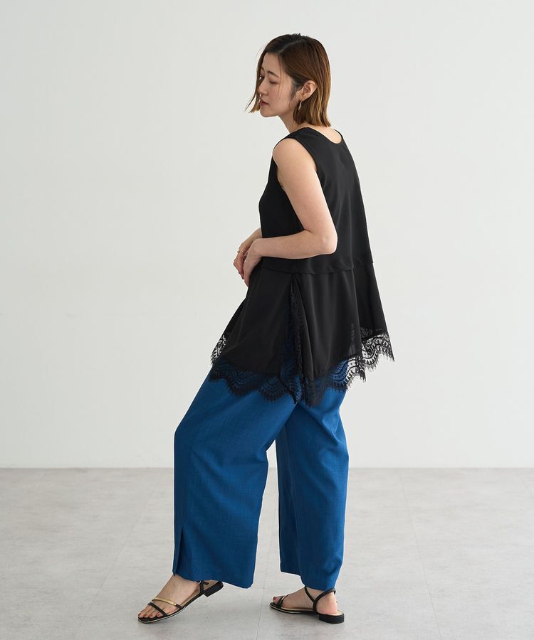 YECCA VECCA「2wayアシメデザインノースリーブブラウス」|シャツ・ブラウス|