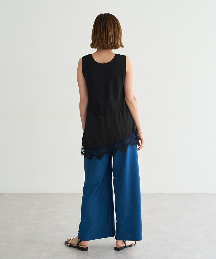 YECCA VECCA「2wayアシメデザインノースリーブブラウス」|シャツ・ブラウス|