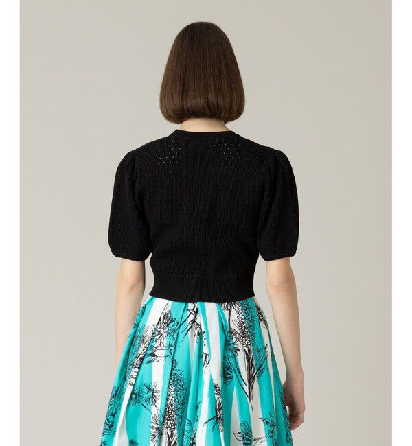 LOULOU WILLOUGHBY「【LOULOU WILLOUGHBY】アイレットポインテールカーディガン」|カーディガン|