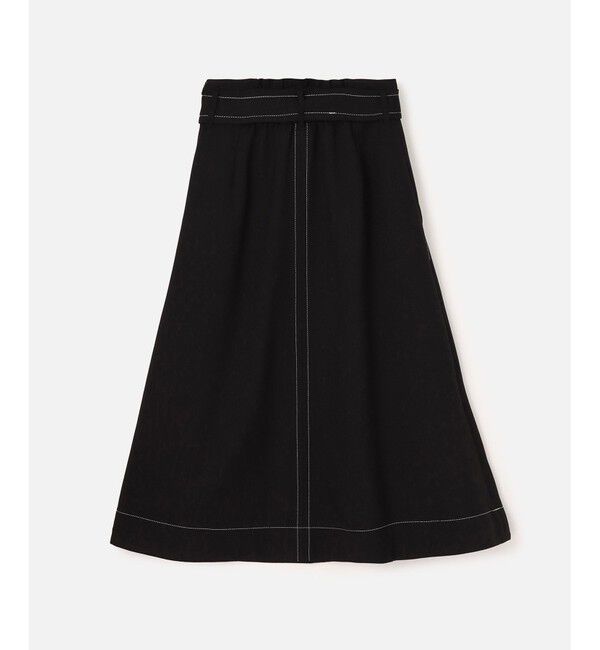 allureville「リノツイルステッチフレアースカート」|フレア|