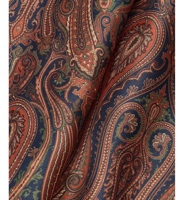 allureville「OFFICINAペイズリープリントブラウス」|シャツ・ブラウス|