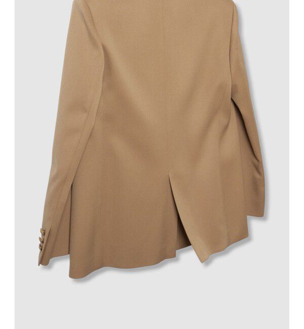 LOULOU WILLOUGHBY「【LOULOU WILLOUGHBY】ウール混チノダブルジャケット」|テーラードジャケット|