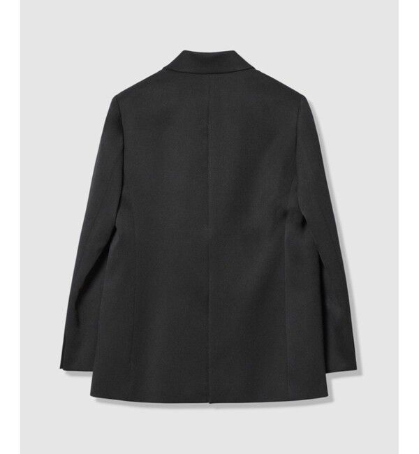 LOULOU WILLOUGHBY「【LOULOU WILLOUGHBY】ウール混チノダブルジャケット」|テーラードジャケット|