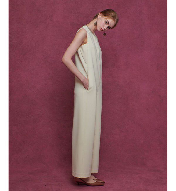 LOULOU WILLOUGHBY「【LOULOU WILLOUGHBY】ビジューオールインワン」|オールインワン|