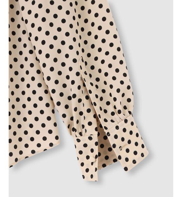 LOULOU WILLOUGHBY「◇【LOULOU WILLOUGHBY】デシンドットフリルボウタイブラウス」|シャツ・ブラウス|