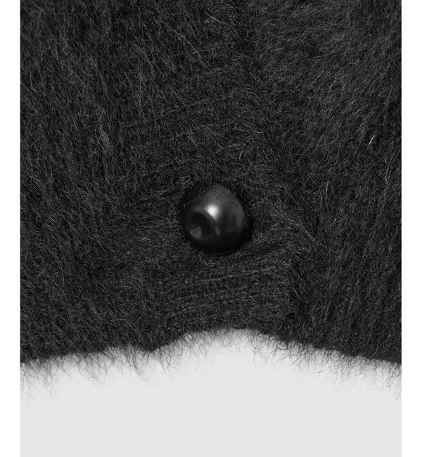 LOULOU WILLOUGHBY「【LOULOU WILLOUGHBY】カシミヤブレンドファー加工Ｖカーディガン」|カーディガン|