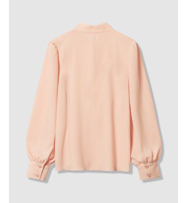 LOULOU WILLOUGHBY「【LOULOU WILLOUGHBY】ペタルフリルボウタイブラウス」|シャツ・ブラウス|