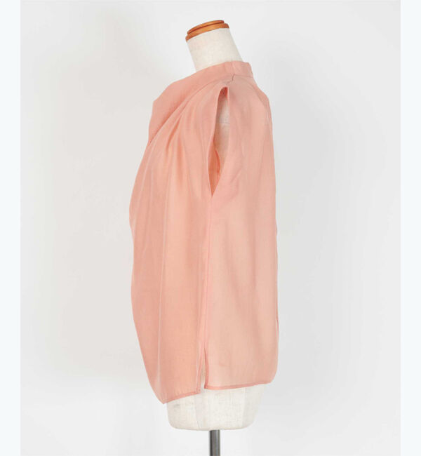 ur's「ドレープデザインフレンチスリーブブラウス」|シャツ・ブラウス|