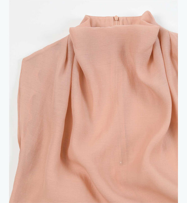 ur's「ドレープデザインフレンチスリーブブラウス」|シャツ・ブラウス|