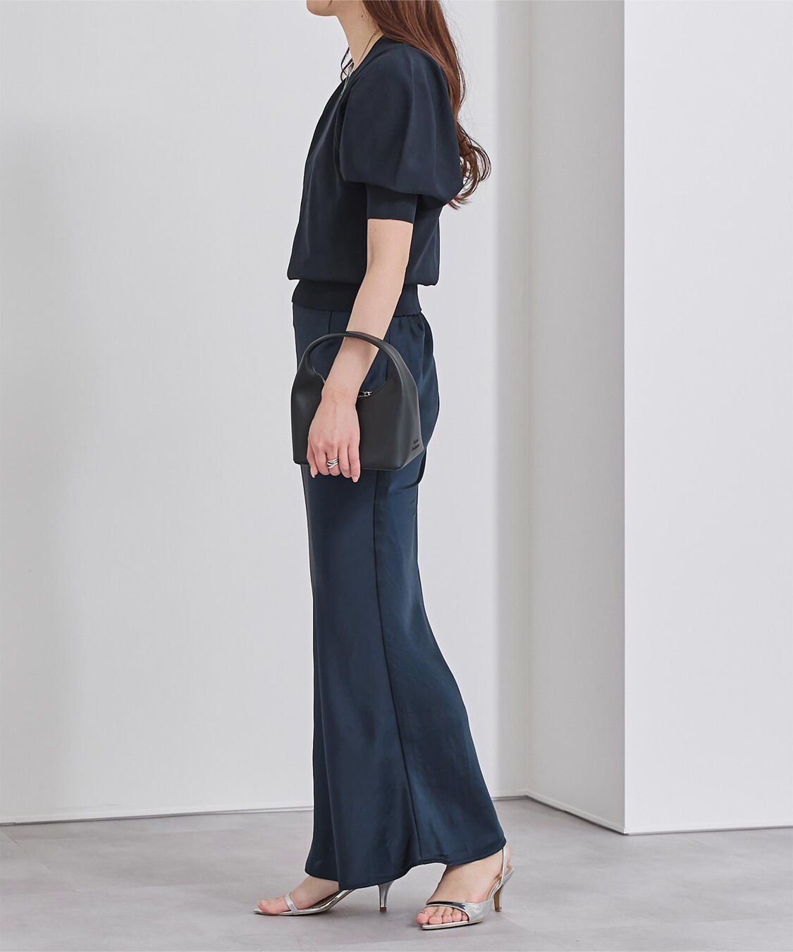 ur's「ｽﾎﾟﾝﾃﾞｨｯｼｭﾊﾟﾌｽﾘｰﾌﾞﾆｯﾄ」|ニット・セーター|