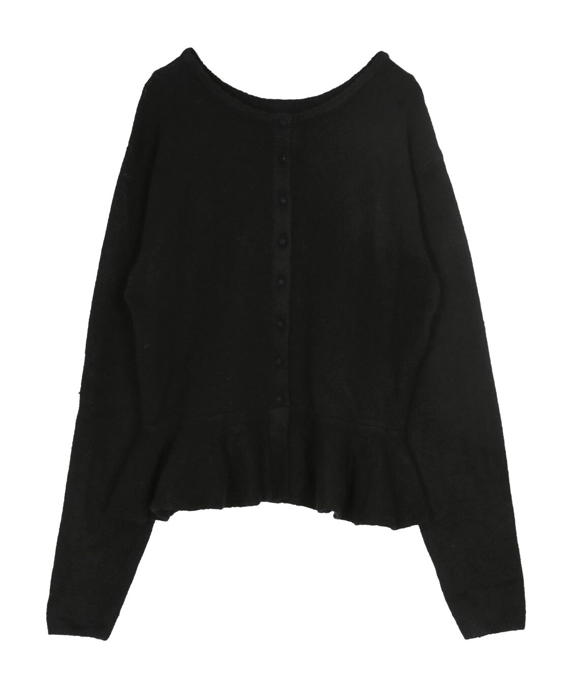 titivate「前後2wayフリルヘムニットカーディガン/トップス」|ニット・セーター|